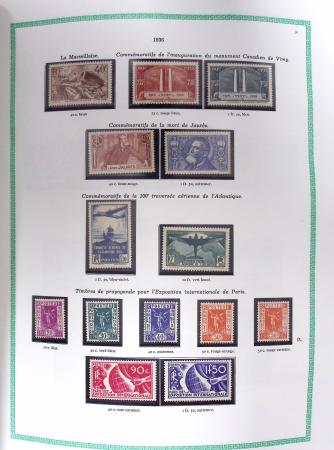 1849-1979, Collection de France avancée du n°1 jusqu'en