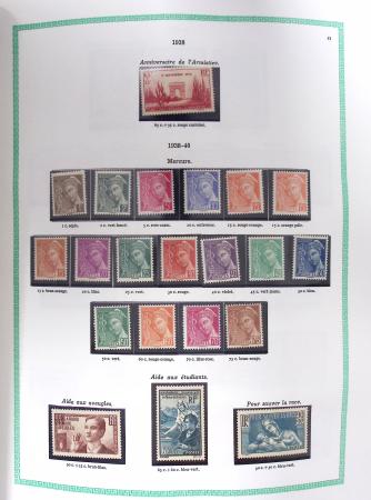 1849-1979, Collection de France avancée du n°1 jusqu'en