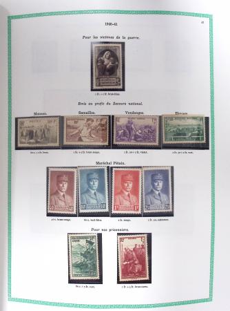 1849-1979, Collection de France avancée du n°1 jusqu'en