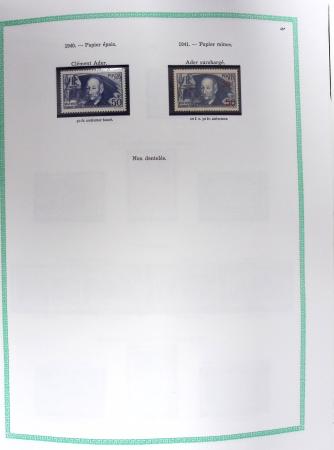 1849-1979, Collection de France avancée du n°1 jusqu'en