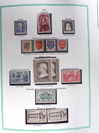 1849-1979, Collection de France avancée du n°1 jusqu'en