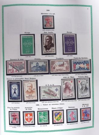 1849-1979, Collection de France avancée du n°1 jusqu'en