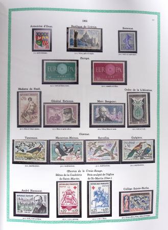 1849-1979, Collection de France avancée du n°1 jusqu'en