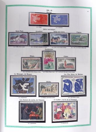 1849-1979, Collection de France avancée du n°1 jusqu'en