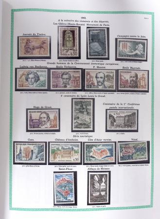 1849-1979, Collection de France avancée du n°1 jusqu'en
