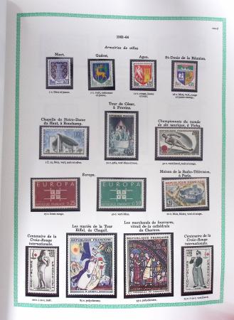 1849-1979, Collection de France avancée du n°1 jusqu'en