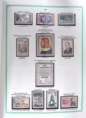1849-1979, Collection de France avancée du n°1 jusqu'en