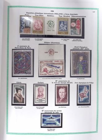 1849-1979, Collection de France avancée du n°1 jusqu'en