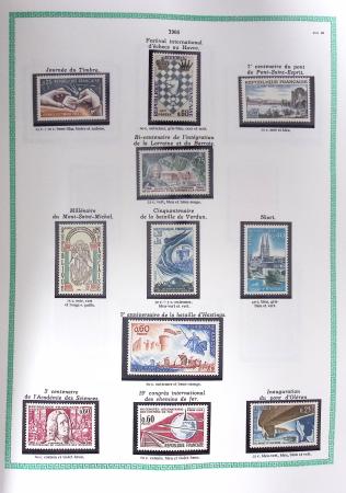 1849-1979, Collection de France avancée du n°1 jusqu'en