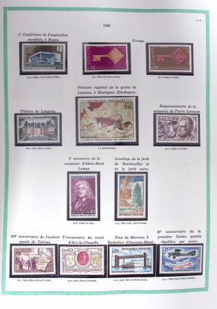 1849-1979, Collection de France avancée du n°1 jusqu'en