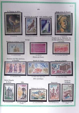 1849-1979, Collection de France avancée du n°1 jusqu'en