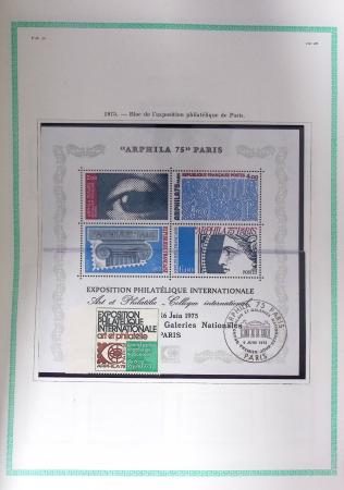 1849-1979, Collection de France avancée du n°1 jusqu'en