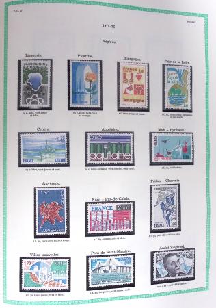 1849-1979, Collection de France avancée du n°1 jusqu'en