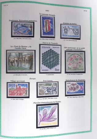 1849-1979, Collection de France avancée du n°1 jusqu'en