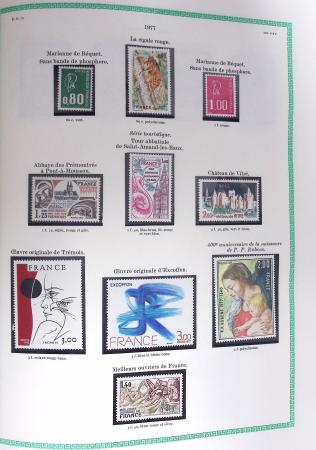 1849-1979, Collection de France avancée du n°1 jusqu'en