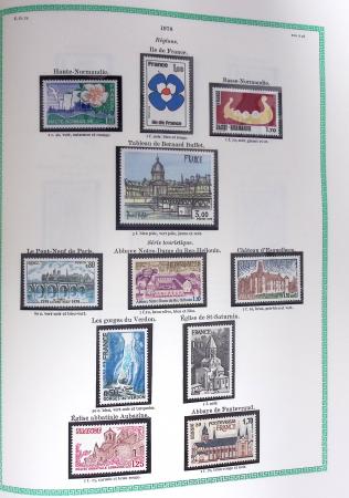 1849-1979, Collection de France avancée du n°1 jusqu'en