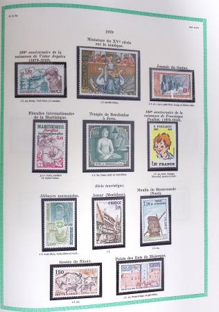 1849-1979, Collection de France avancée du n°1 jusqu'en