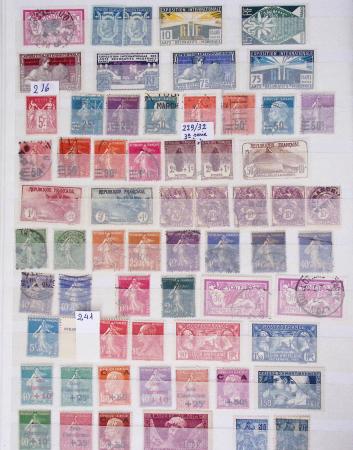 1849-1981, Collection de France du n°1 au 2177. On