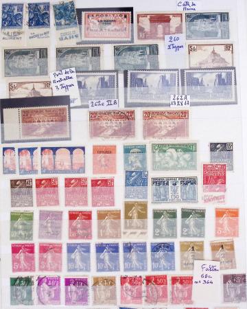 1849-1981, Collection de France du n°1 au 2177. On