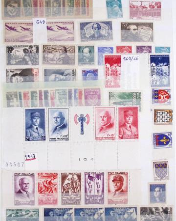 1849-1981, Collection de France du n°1 au 2177. On