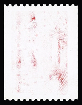 N°4240 TVP rouge, variété impression dépouillé, neuf