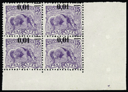 N°91 variété surcharge déplacée (valeur non barrée)