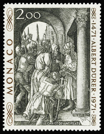 N°876A ERREUR Albert DURER, non émis, neuf **, TTB