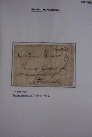 1752-1988, Collection "La poste à Orthez : rétrospective