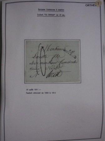 1752-1988, Collection "La poste à Orthez : rétrospective