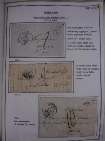 1752-1988, Collection "La poste à Orthez : rétrospective