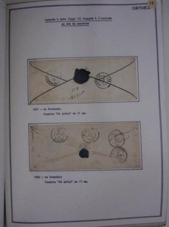 1752-1988, Collection "La poste à Orthez : rétrospective