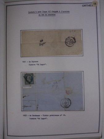 1752-1988, Collection "La poste à Orthez : rétrospective
