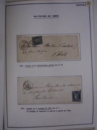 1752-1988, Collection "La poste à Orthez : rétrospective