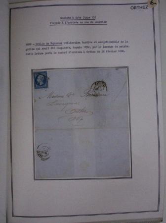1752-1988, Collection "La poste à Orthez : rétrospective
