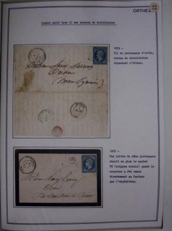 1752-1988, Collection "La poste à Orthez : rétrospective