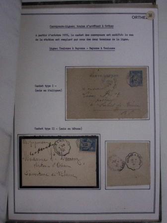 1752-1988, Collection "La poste à Orthez : rétrospective