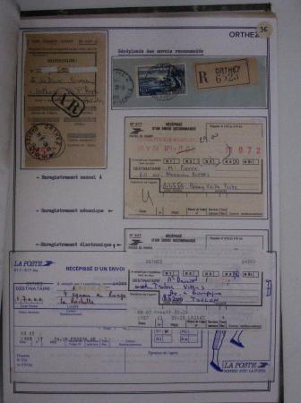 1752-1988, Collection "La poste à Orthez : rétrospective
