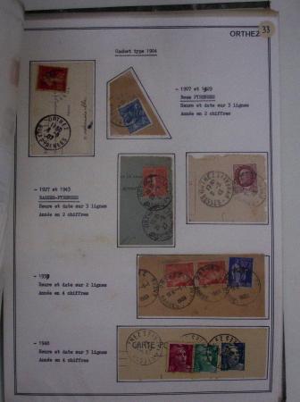 1752-1988, Collection "La poste à Orthez : rétrospective