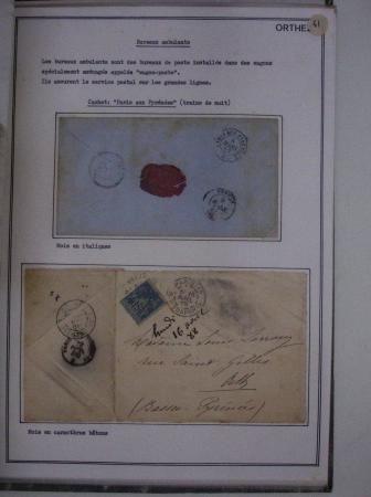 1752-1988, Collection "La poste à Orthez : rétrospective