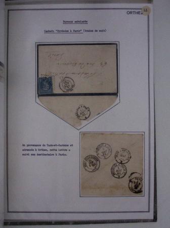 1752-1988, Collection "La poste à Orthez : rétrospective