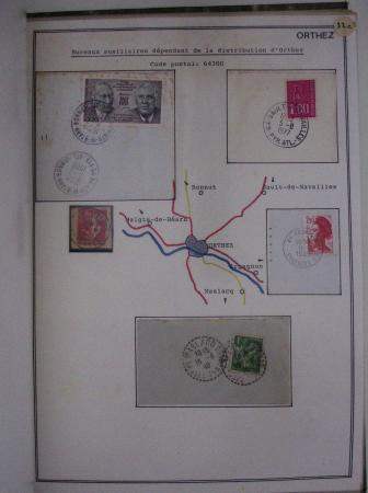 1752-1988, Collection "La poste à Orthez : rétrospective