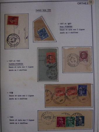 1752-1988, Collection "La poste à Orthez : rétrospective
