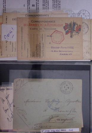 1914-23, Première Guerre Mondiale et ses suites: collection