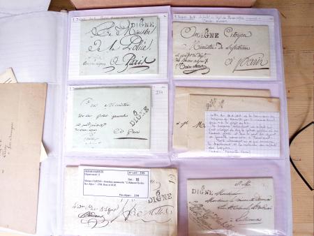 1700-1875, Solide collection sur les BASSES-ALPES en