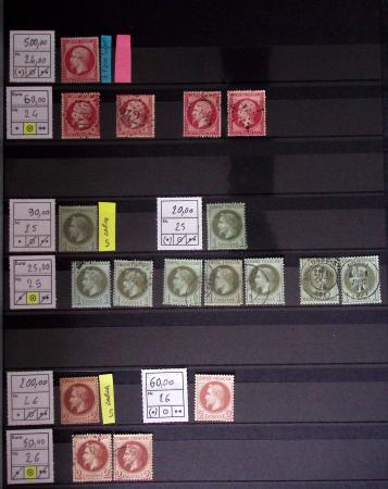 1849-1944, Collection de neufs et d'oblitérés avec