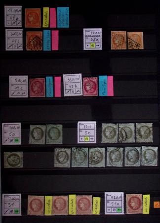 1849-1944, Collection de neufs et d'oblitérés avec