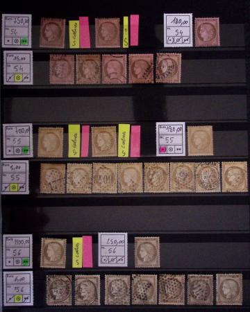 1849-1944, Collection de neufs et d'oblitérés avec
