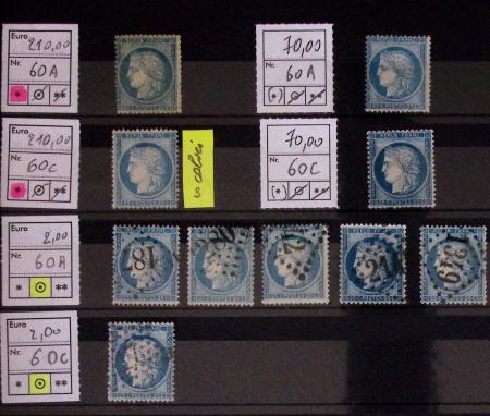 1849-1944, Collection de neufs et d'oblitérés avec