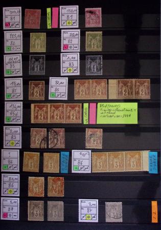 1849-1944, Collection de neufs et d'oblitérés avec