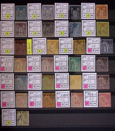 1849-1944, Collection de neufs et d'oblitérés avec